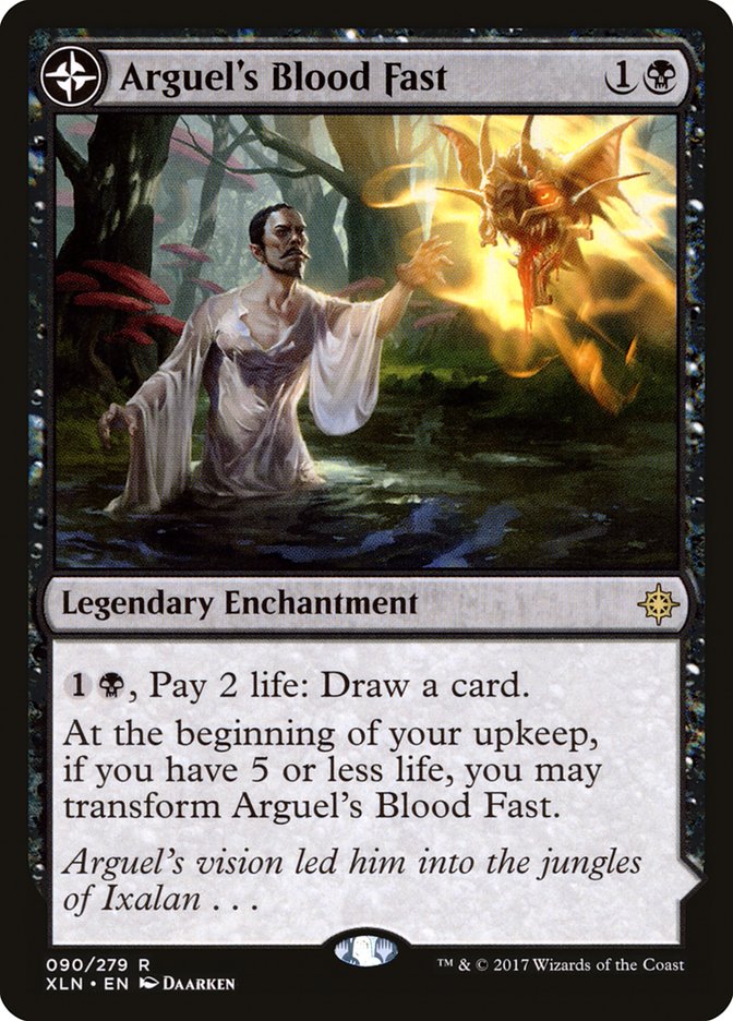 Arguel's Blood Fast // Temple of Aclazotz 90/279 (Ixalan)  - Foil | Good Games Modbury