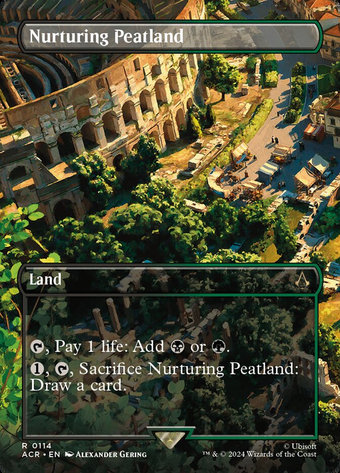 Nurturing Peatland 114/110 (Universes Beyond: Assassin's Creed)  - Borderless | Good Games Modbury