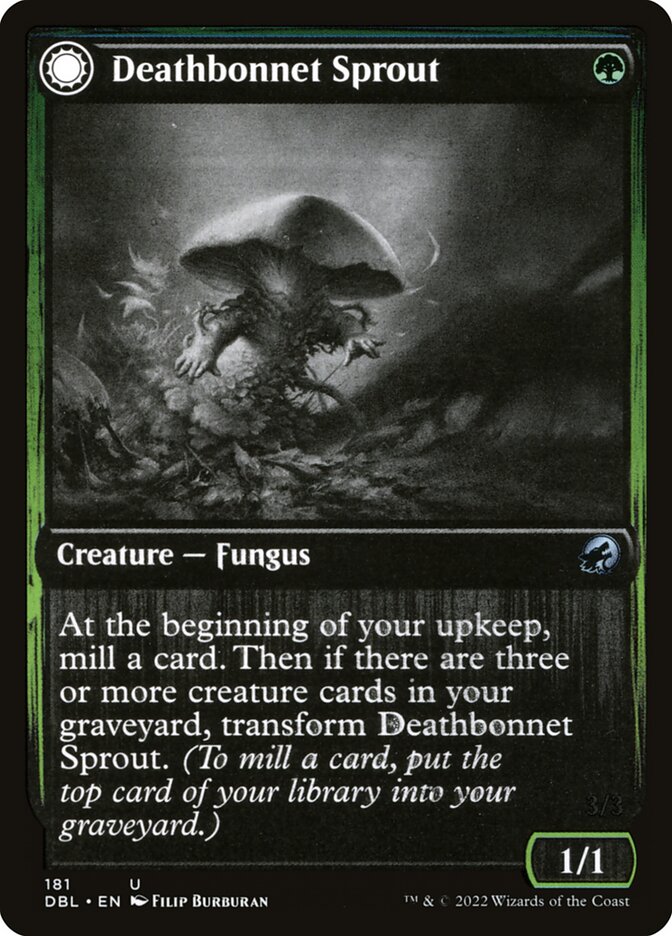 Deathbonnet Sprout // Deathbonnet Hulk 181/534 (Innistrad: Double Feature)  - Foil | Good Games Modbury