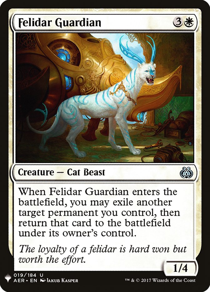 Felidar Guardian AER-19/5075 (The List Reprints)  | Good Games Modbury