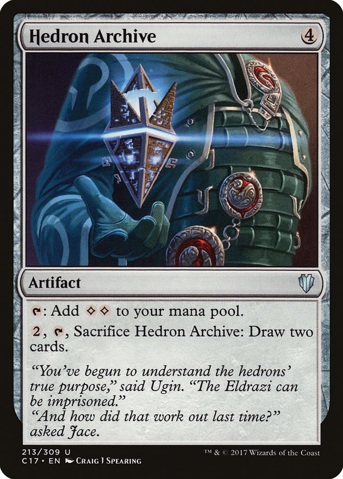 Hedron Archive 213/309 (Commander 2017)  | Good Games Modbury
