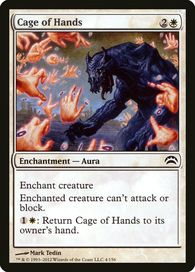 Cage of Hands 4/156 (Planechase 2012)  | Good Games Modbury