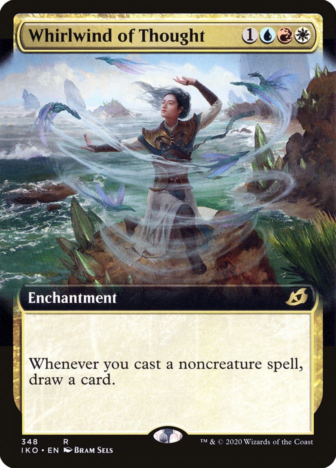 Whirlwind of Thought 348/274 (Ikoria: Lair of Behemoths)  - Extended Art | Good Games Modbury