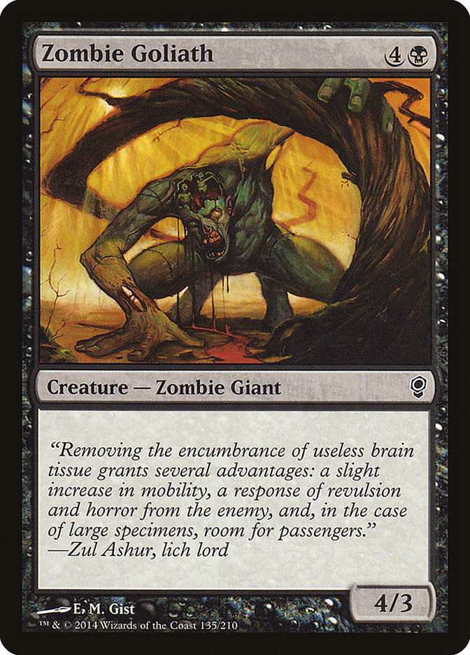 Zombie Goliath 135/210 (Conspiracy)  - Foil | Good Games Modbury