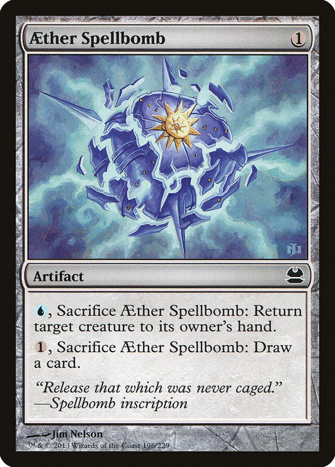 Aether Spellbomb 196 (Modern Masters)  - Foil | Good Games Modbury