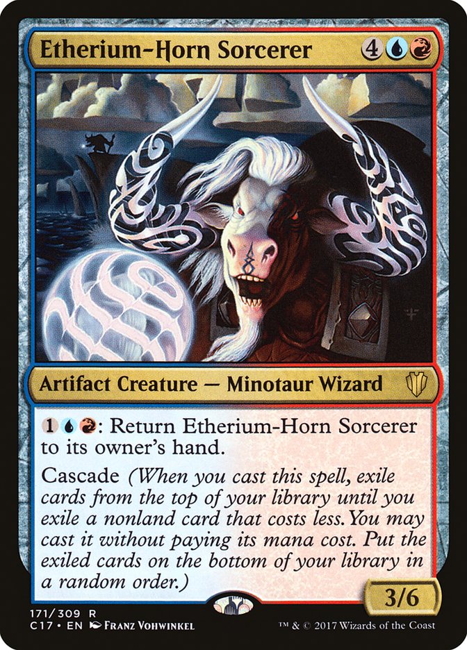 Etherium-Horn Sorcerer 171/309 (Commander 2017)  | Good Games Modbury