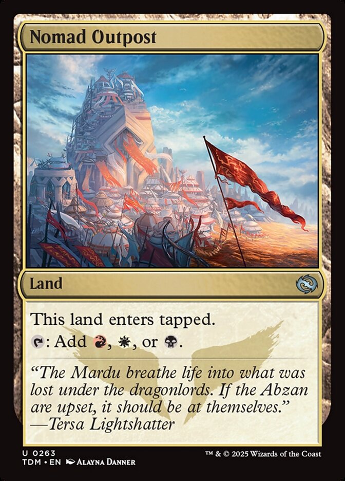 Nomad Outpost 263 (Tarkir: Dragonstorm)  | Good Games Modbury