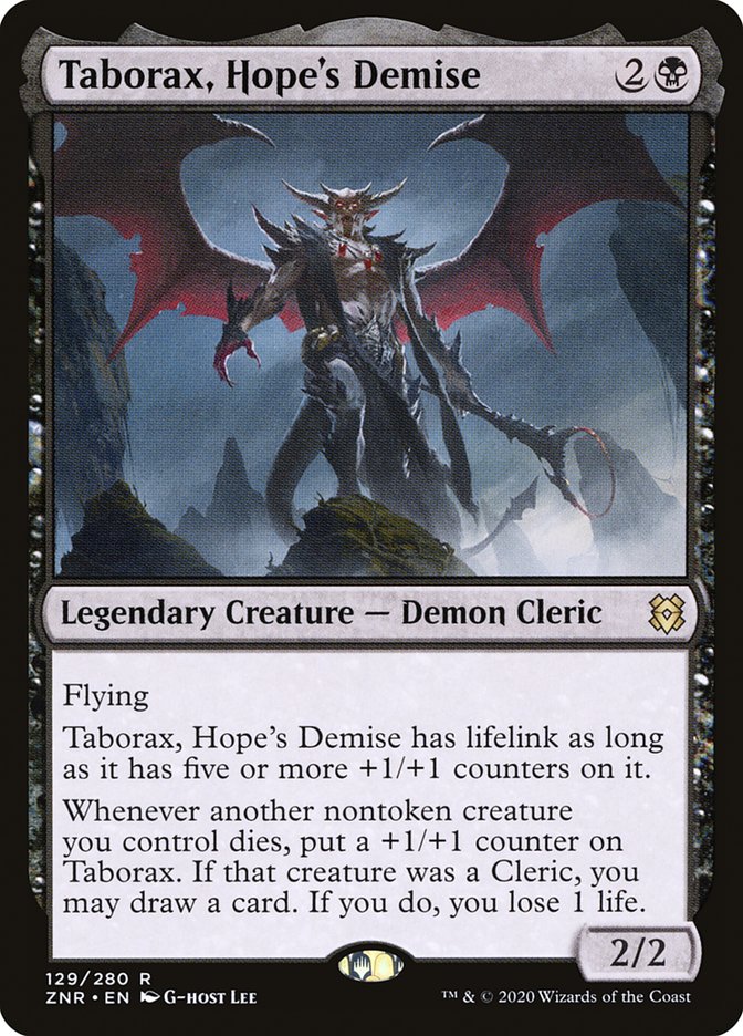 Taborax, Hope's Demise 129 (Zendikar Rising)  | Good Games Modbury