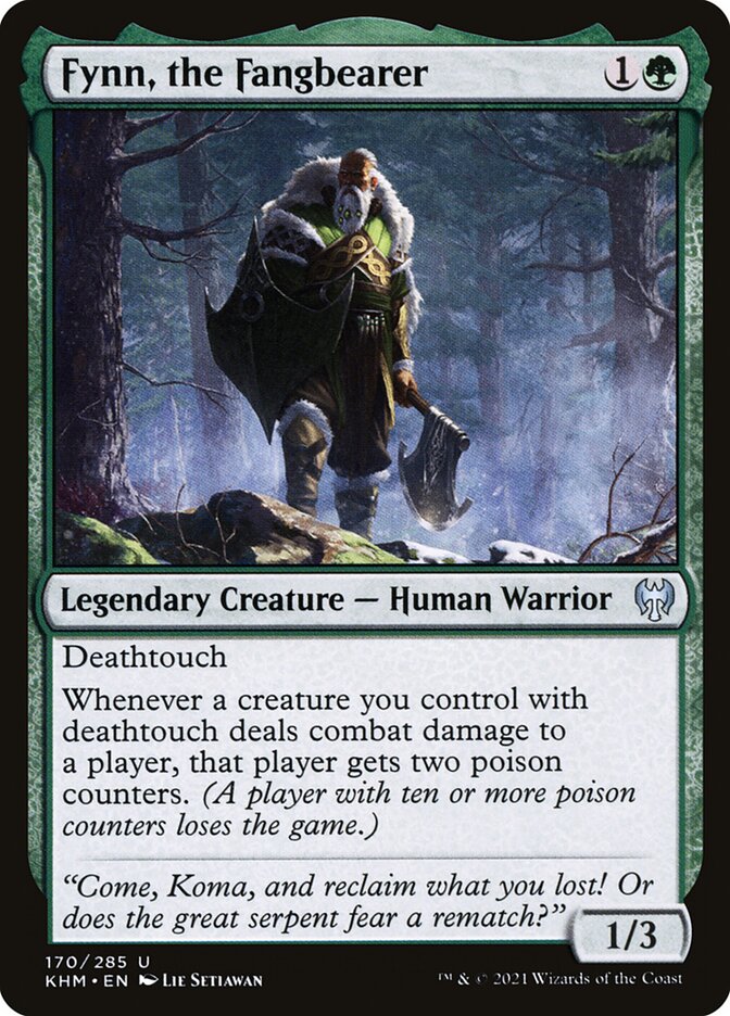 Fynn, the Fangbearer 170/285 (Kaldheim)  | Good Games Modbury