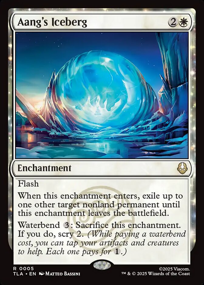 Aang's Iceberg 5 (Avatar: The Last Airbender)  - Foil | Good Games Modbury