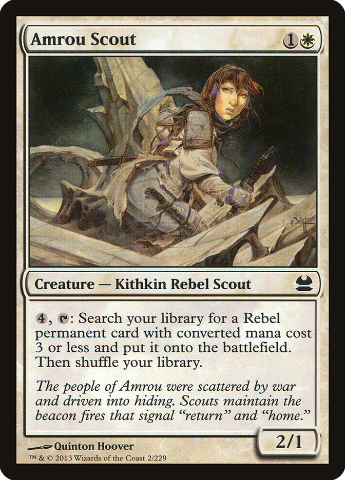 Amrou Scout 2/229 (Modern Masters)  - Foil | Good Games Modbury