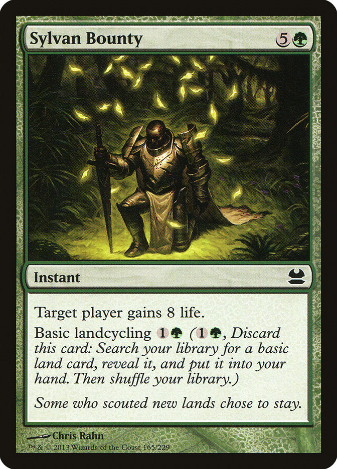 Sylvan Bounty 165/229 (Modern Masters)  - Foil | Good Games Modbury