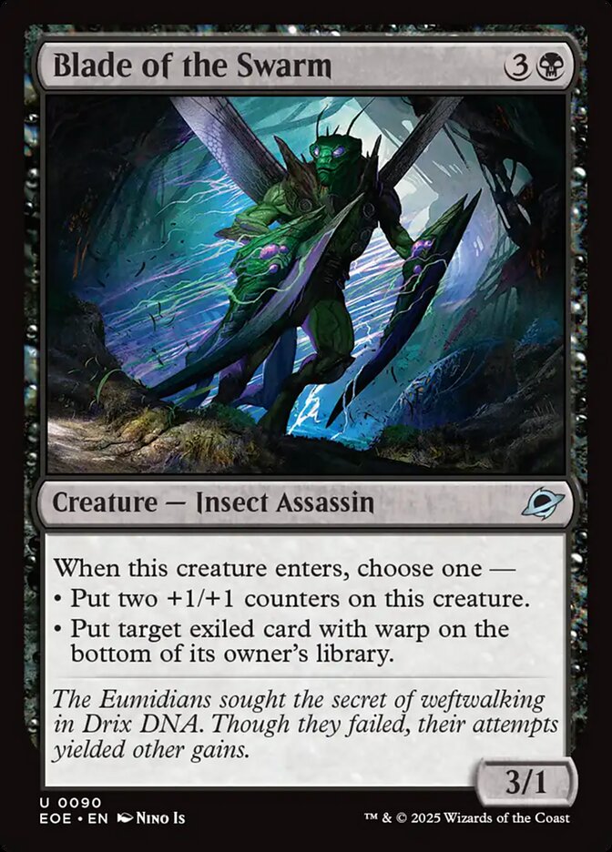 Blade of the Swarm 90/276 (Edge of Eternities)  - Foil | Good Games Modbury
