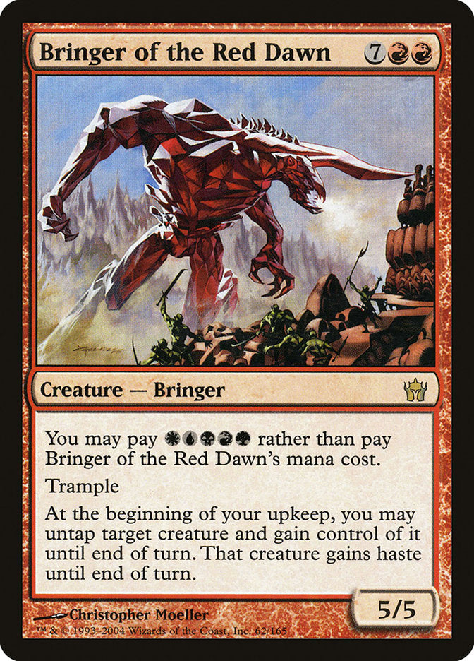 Bringer of the Red Dawn 62/165 (Fifth Dawn)  - Foil | Good Games Modbury