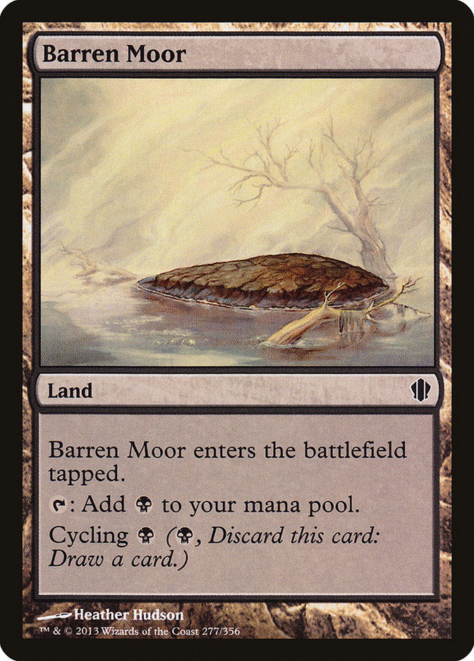 Barren Moor 277/356 (Commander 2013)  | Good Games Modbury