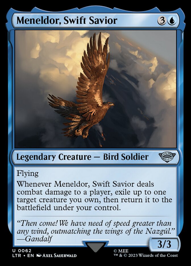 Meneldor, Swift Savior 62 (Universes Beyond: The Lord of the Rings: Tales of Middle-earth)  | Good Games Modbury