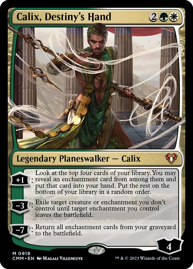 Calix, Destiny's Hand 918/451 (Commander Masters)  | Good Games Modbury