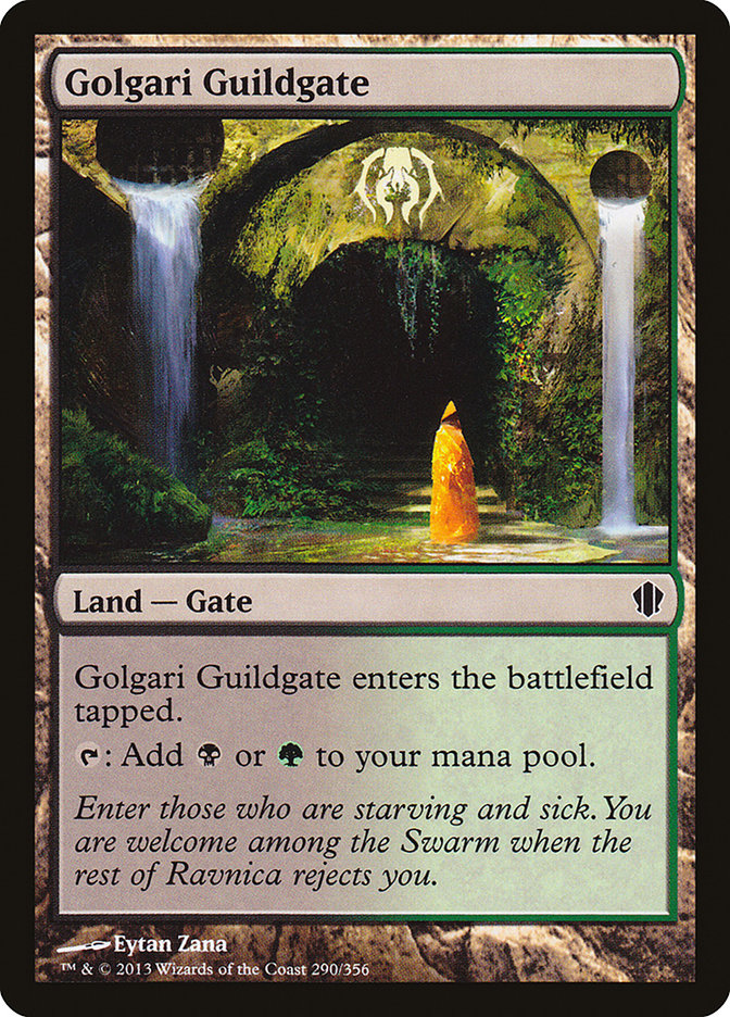 Golgari Guildgate 290/356 (Commander 2013)  | Good Games Modbury