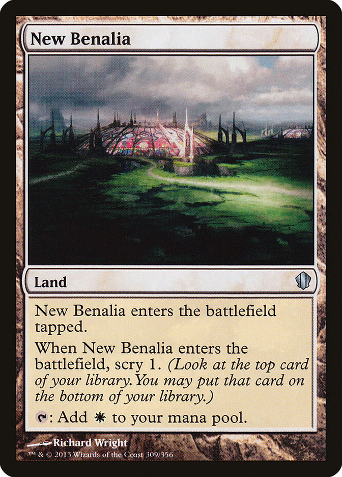 New Benalia 309/356 (Commander 2013)  | Good Games Modbury