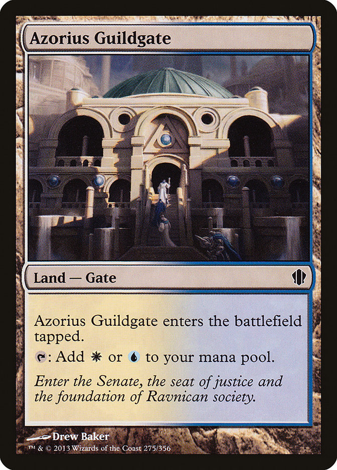 Azorius Guildgate 275/356 (Commander 2013)  | Good Games Modbury