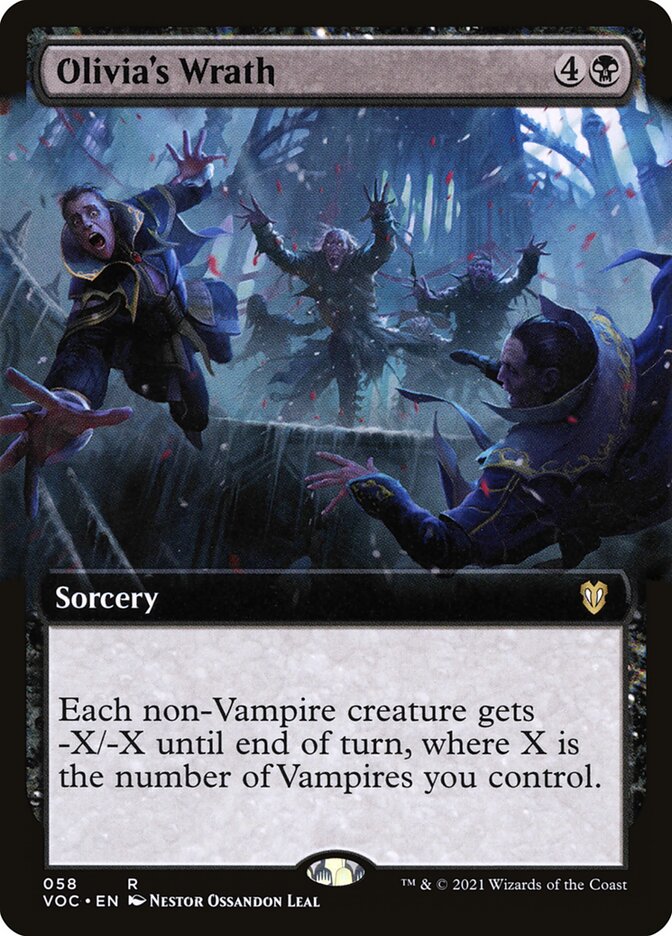 Olivia's Wrath 58/38 (Commander: Innistrad: Crimson Vow)  | Good Games Modbury