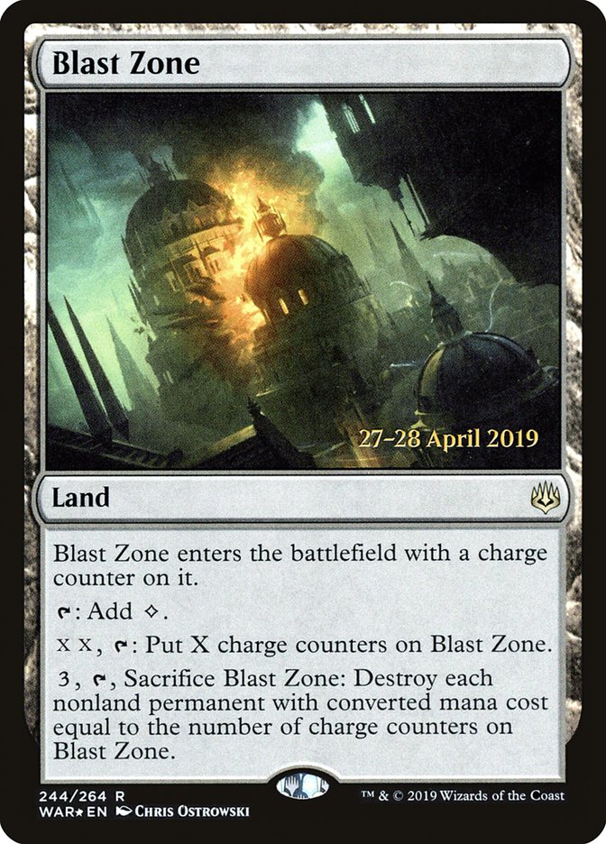 Blast Zone 244s/176 (Prerelease Cards)  - Foil | Good Games Modbury