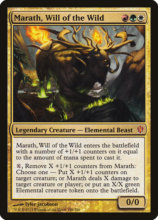 Marath, Will of the Wild 198/356 (Commander 2013)  | Good Games Modbury