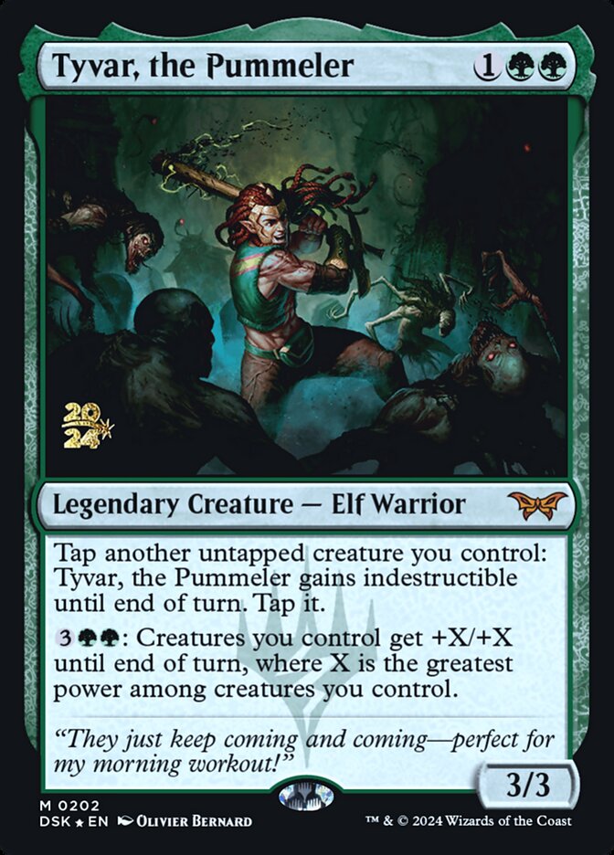 Tyvar, the Pummeler 202s/180 (Prerelease Cards)  - Foil | Good Games Modbury
