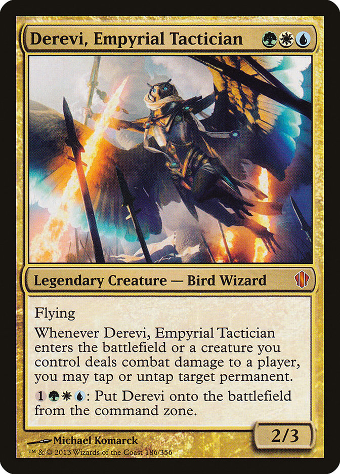 Derevi, Empyrial Tactician 186/356 (Commander 2013)  | Good Games Modbury