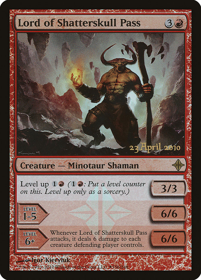 Lord of Shatterskull Pass 156★/4 (Launch Party & Release Event Promos)  - Foil | Good Games Modbury