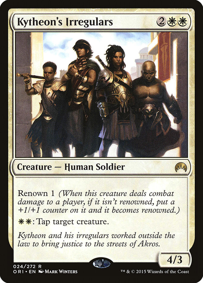 Kytheon's Irregulars 24/272 (Magic Origins)  | Good Games Modbury
