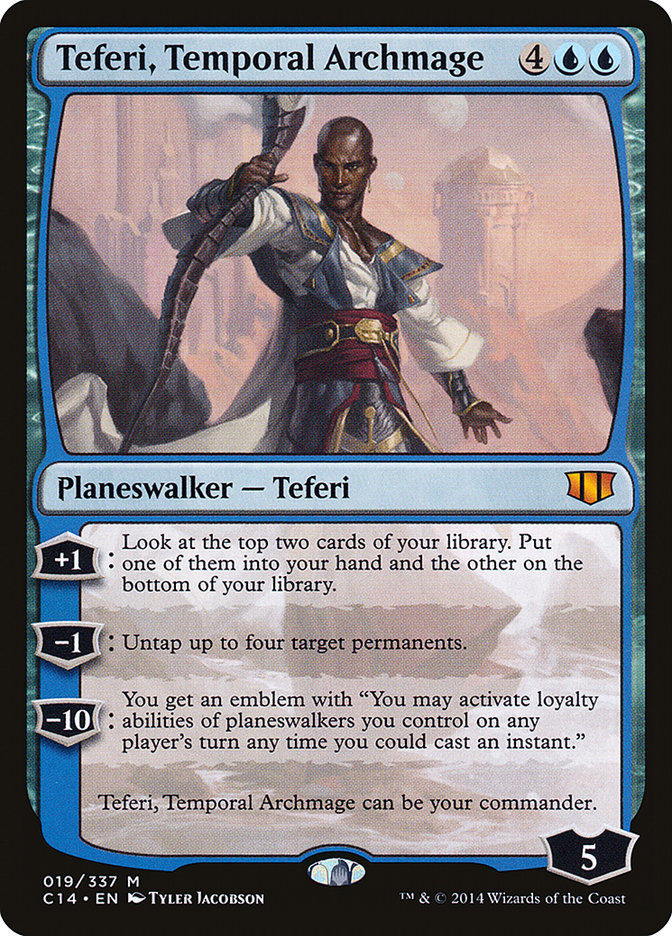 Teferi, Temporal Archmage 19/337 (Commander 2014)  | Good Games Modbury