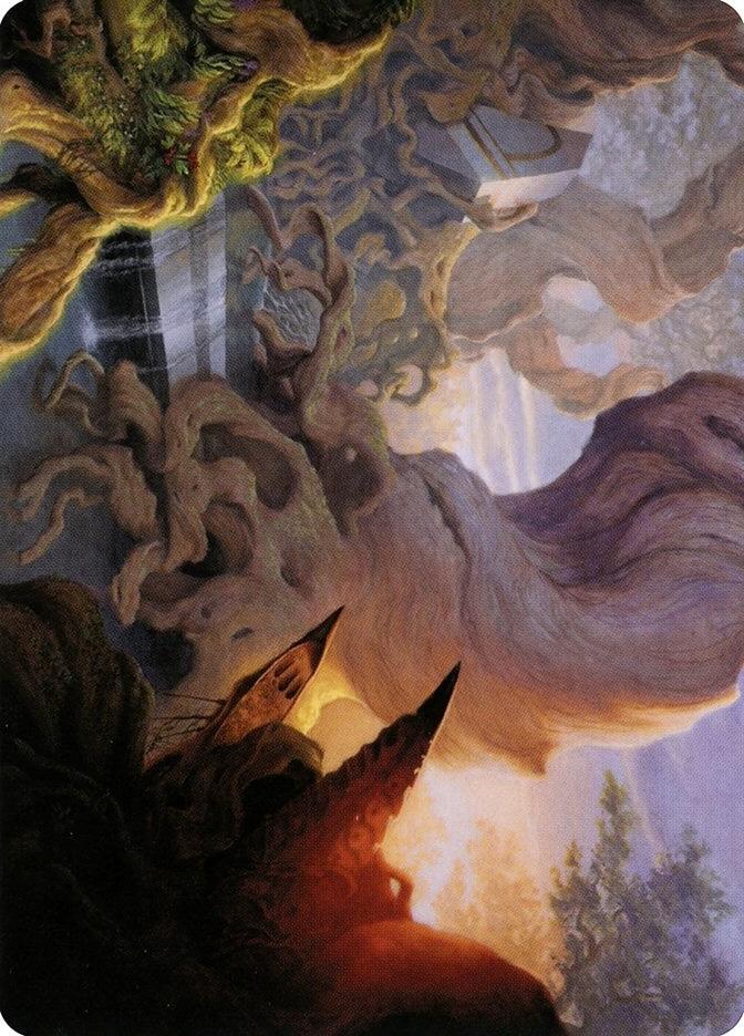 Yavimaya Cradle of Growth Art Card 66 (Art Series: Modern Horizons 2)  | Good Games Modbury