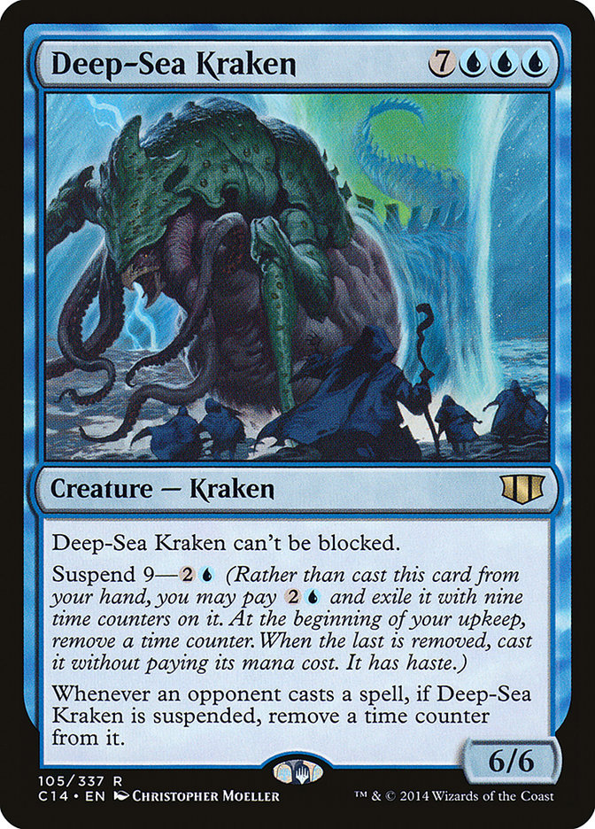 Deep-Sea Kraken 105/337 (Commander 2014)  | Good Games Modbury