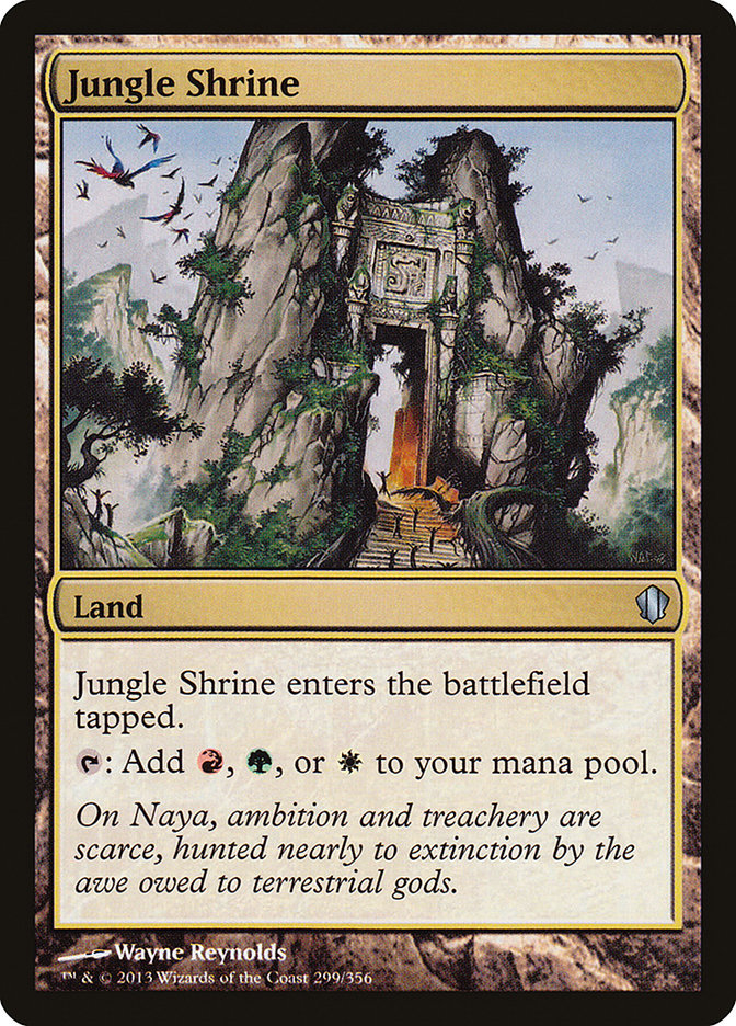 Jungle Shrine 299/356 (Commander 2013)  | Good Games Modbury