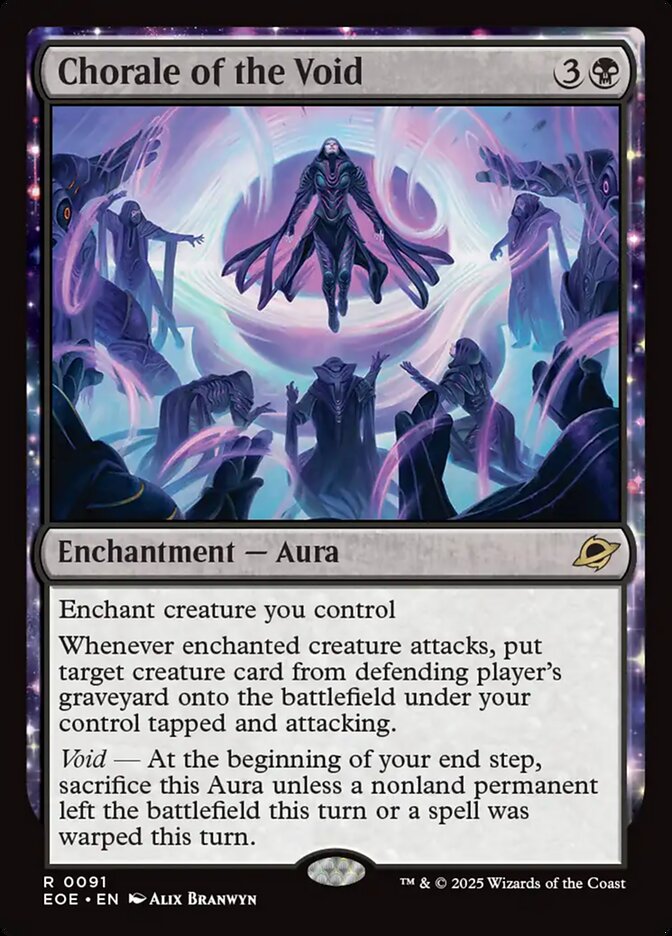 Chorale of the Void 91/276 (Edge of Eternities)  - Foil | Good Games Modbury