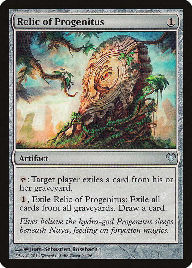 Relic of Progenitus 21 (Magic Modern Event Deck)  | Good Games Modbury