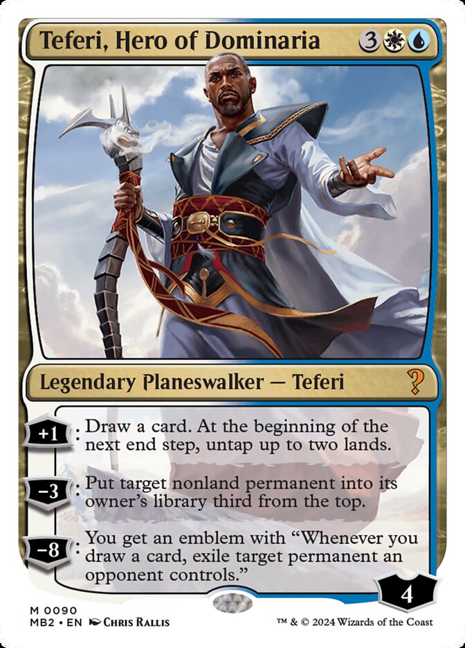 Teferi, Hero of Dominaria 90/390 (Mystery Booster 2)  | Good Games Modbury
