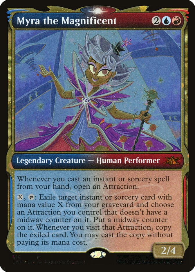 Myra the Magnificent 518 (Unfinity)  - Foil | Good Games Modbury