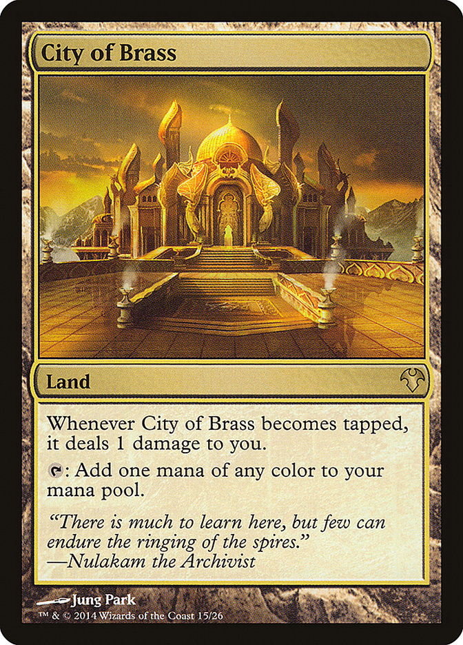 City of Brass 15 (Magic Modern Event Deck)  | Good Games Modbury