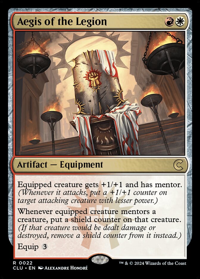 Aegis of the Legion 22/284 (Ravnica: Clue Edition)  | Good Games Modbury
