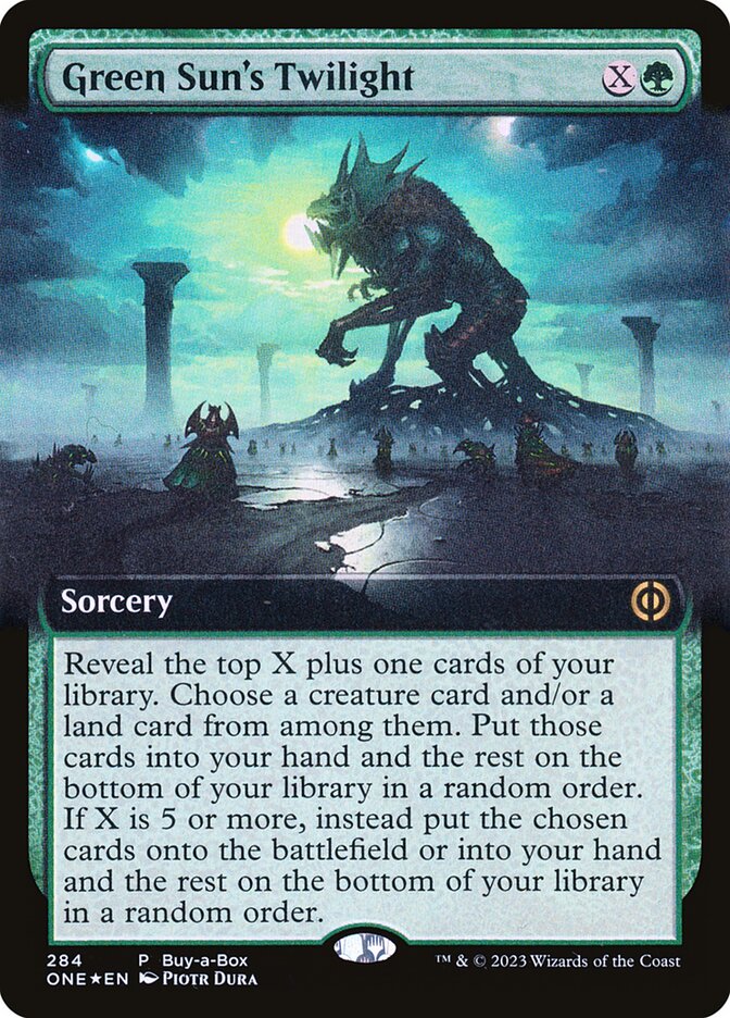 Green Sun's Twilight 284/271 (Buy-A-Box Promos)  - Foil | Good Games Modbury
