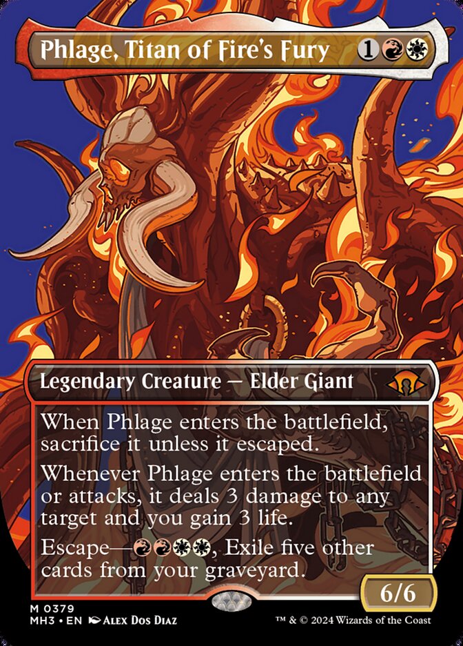 Phlage, Titan of Fire's Fury 379/319 (Modern Horizons 3)  | Good Games Modbury