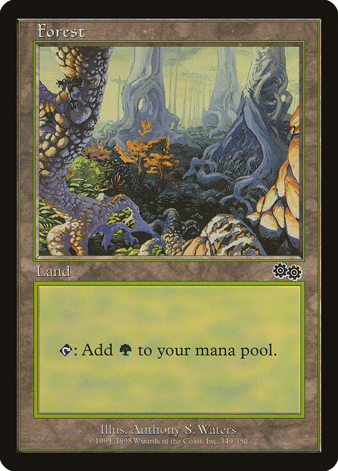 Forest 349/350 (Urza's Saga)  | Good Games Modbury