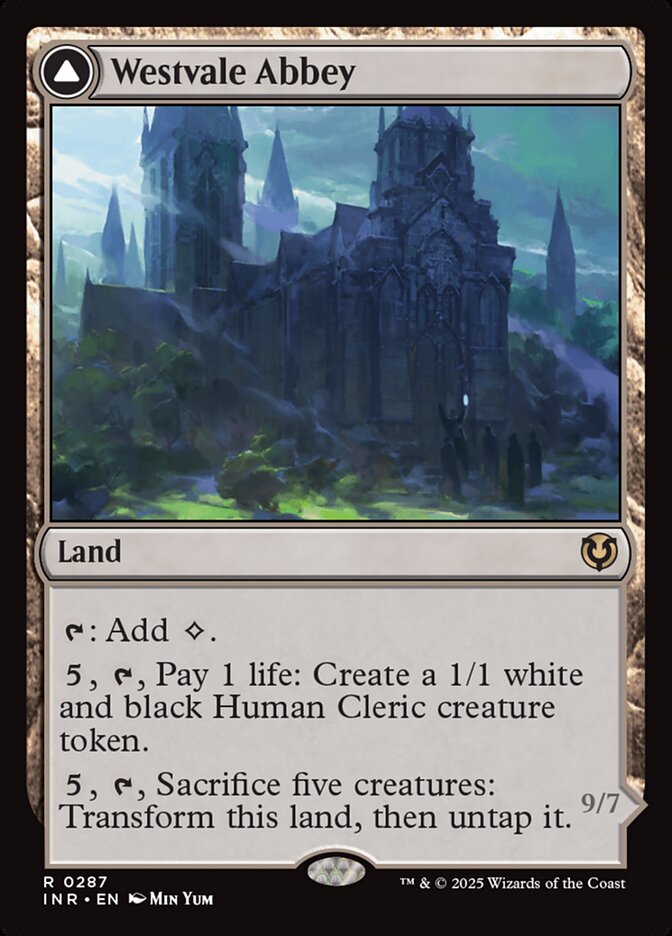 Westvale Abbey // Ormendahl, Profane Prince 287/287 (Innistrad Remastered)  - Foil | Good Games Modbury