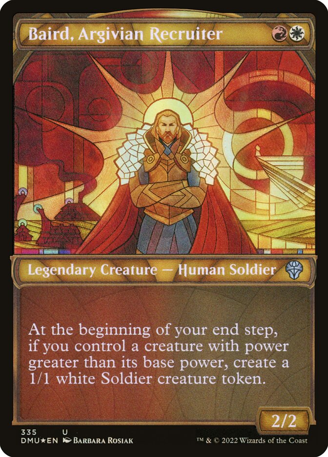 Baird, Argivian Recruiter 335/281 (Dominaria United)  - Foil | Good Games Modbury