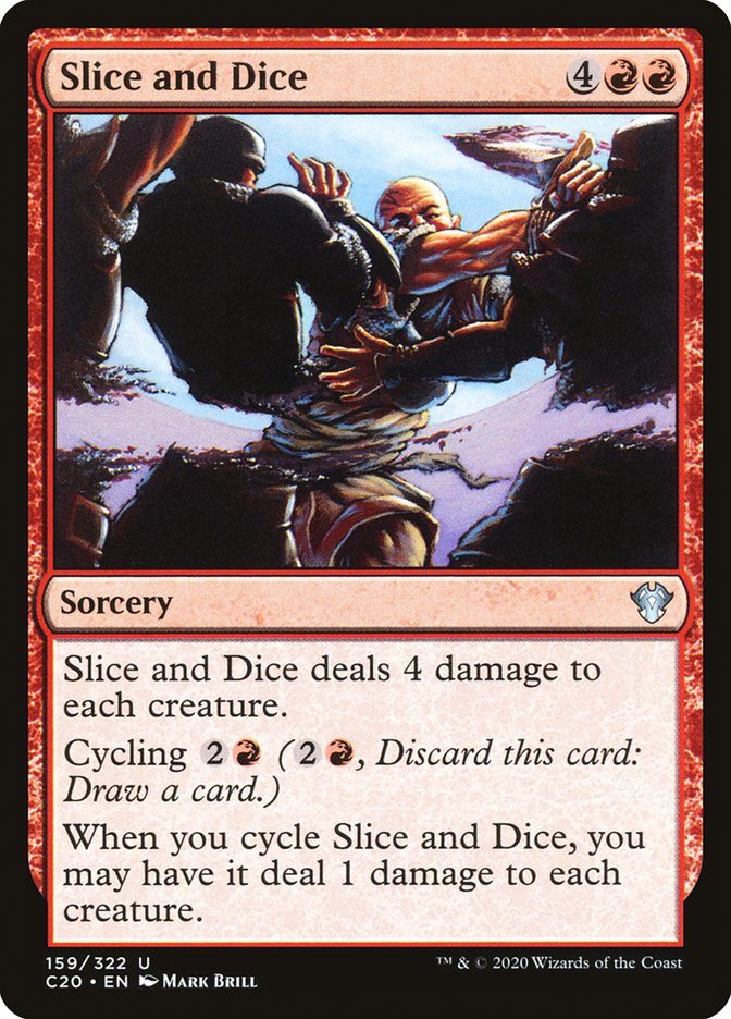 Slice and Dice 159/322 (Commander 2020)  | Good Games Modbury