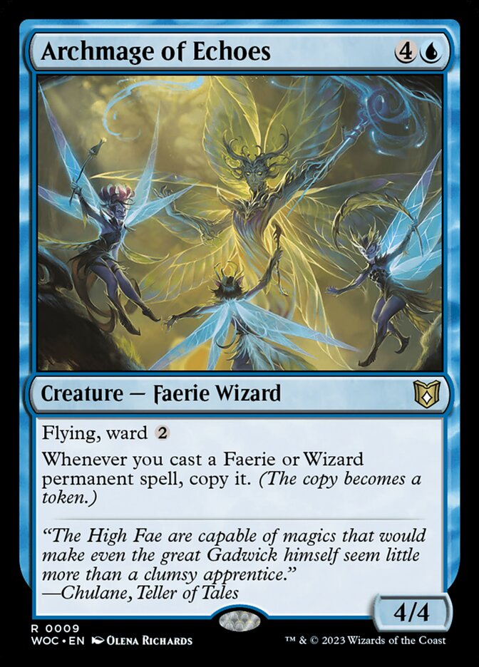 Archmage of Echoes 9/173 (Commander: Wilds of Eldraine)  | Good Games Modbury