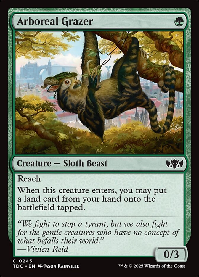 Arboreal Grazer 245 (Commander: Tarkir: Dragonstorm)  | Good Games Modbury