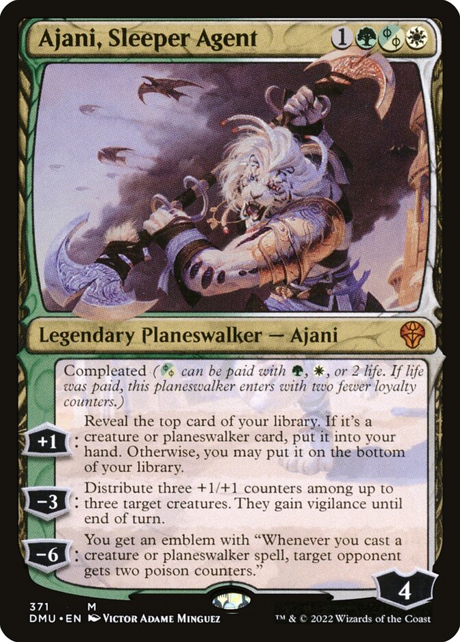 Ajani, Sleeper Agent 371/281 (Dominaria United)  - Foil | Good Games Modbury